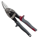 Left Cut Aviation Snips, Gray w/ Red Handle