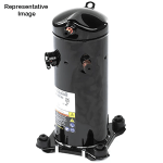 Scroll Compressor, 208/230, 3-Phase, 10.9 EER